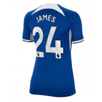 Koszulka piłkarska Chelsea Reece James #24 Strój Domowy dla kobiety 2023-24 tanio Krótki Rękaw